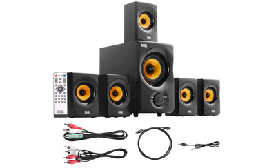 Teatro Cine En Casa Equipo De Sonido Bocinas Bluetooth Bajos Potentes Calidad