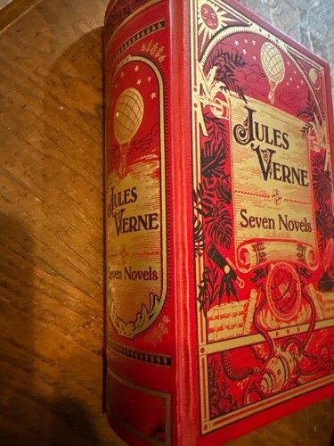 Jules Verne: Seven Novels Barnes & Noble Hardcover Book - Picture 2 of 4