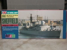 SkyWave Pit-Road 1/700 HMS Sheffield D80, Missile Destroyer Type 42 Batch 1