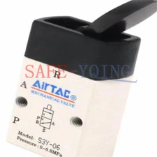 ONE NEW AIRTAC Switching Valves Mechanical Valves S3Y-06 S3Y06