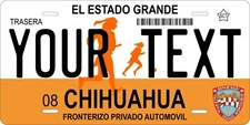 Chihuahua 2003 Mexico License Plate Personalized Car Bike Moped Motorcycle
