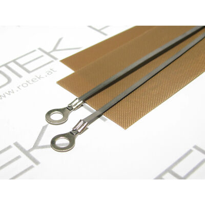 Ersatzkit 2x Schweißdraht 2x Teflon Schweißbalken Folienschweißgerät PFS-500x3mm