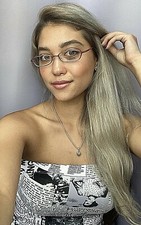 New Silhouette SPX 1990 6067 49mm Red Women's Eyeglasses Frame