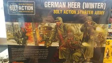 German Heer Army Winter Starter Set Bolt Action WWII Warlord Games New 