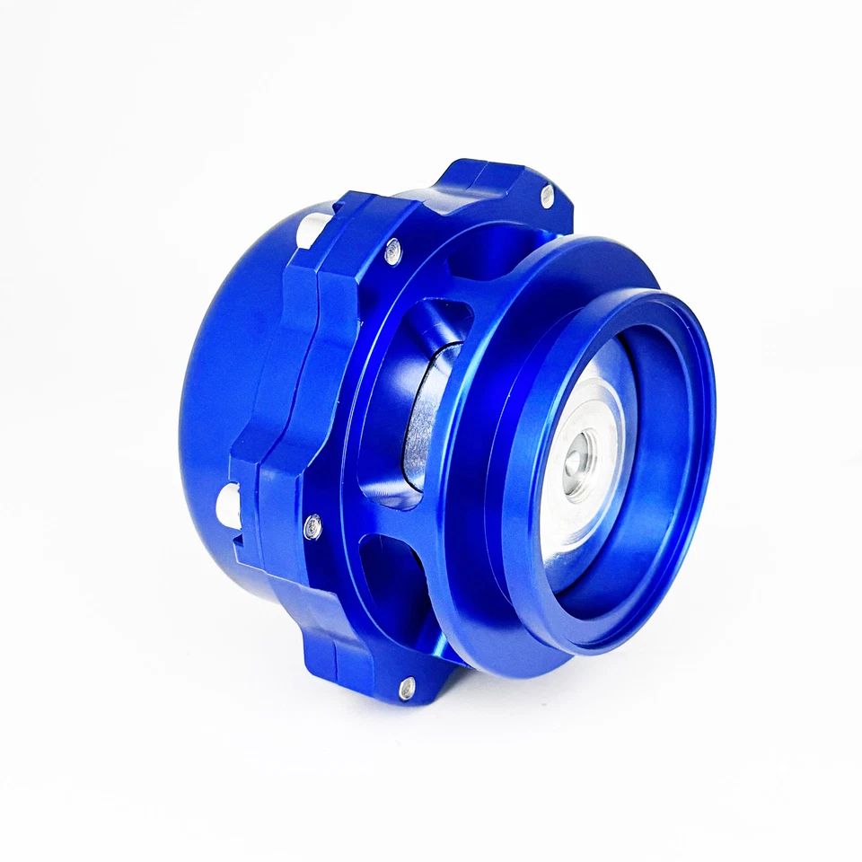 Válvula de soplado universal azul 50 mm BOV Q tipo 6 PSI + 18PSI resortes estilo BV50 Foto 3 de 4