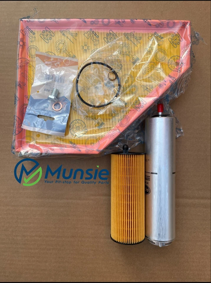 BMW 1 Series E81-E82-E87-E88 (N47 Diesel) 3 Filter Service Kit, OIL & Sump Plug - Image 2 of 2