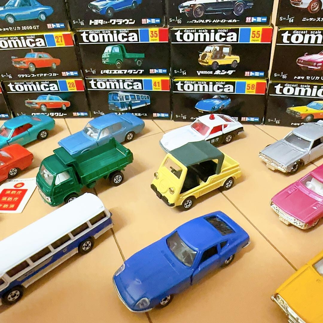 Tomica black box reprint mini car all complete set 30th