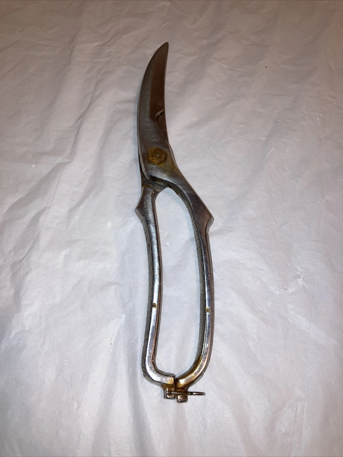 Vintage Rowoco Inox Italy Poultry Kitchen Scissors Shears