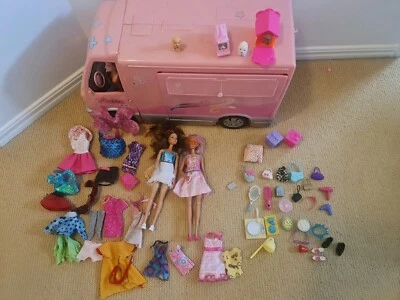 second hand barbie camper van