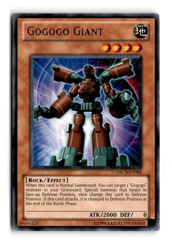 GOGOGO GIANT | YUGIOH | LED6 | 1st EDITION | 2020 | COMMON | NM