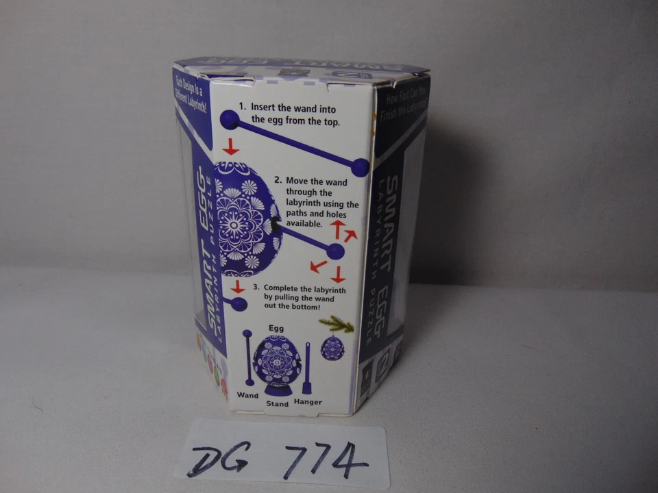 Rompecabezas Laberinto Huevo Inteligente BePuzzled - Colección de Colores: Azul - Edades 8+ Nuevo Foto 2 de 4