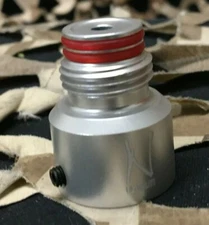 NEW Ninja Tank Regulator Bonnet - Aluminum (Ball Valve) - Dust Silver