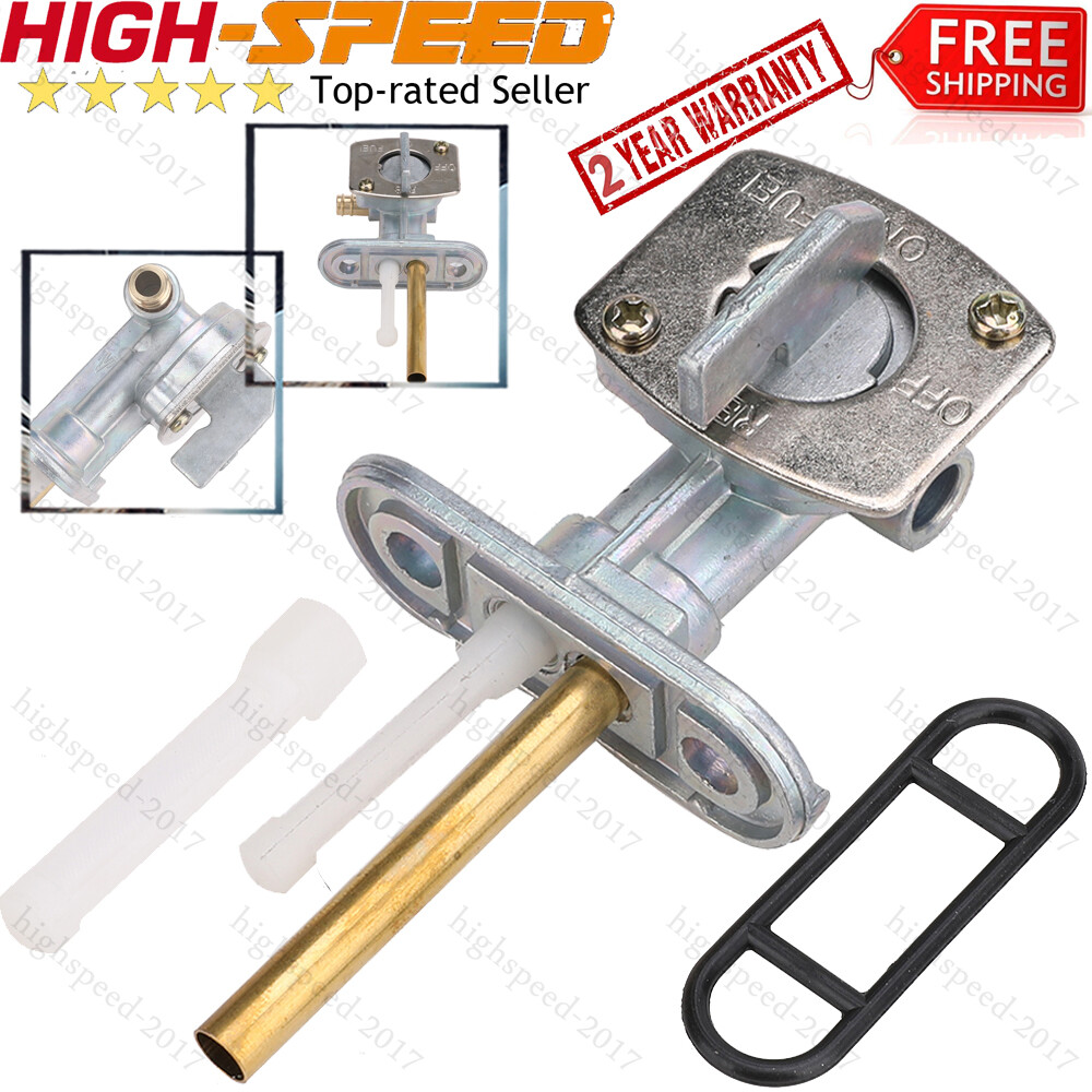 Réservoir Essence Moto - Robinet Carburant Pour Suzuki DR350, DR250, LTZ400, KING QUAD 300 - Alliage Zinc - 6