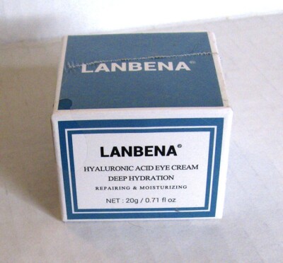 LANBENA Anti-Aging Hyaluronic Acid Eye Cream Repairs & Moisturizes NEW SEALED