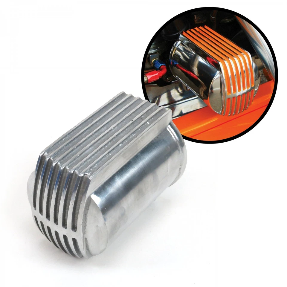 Finned Oil Filter Covers Chevy Ford  MO Fits - GM Chevrolet Dress UP - Image 2 of 4