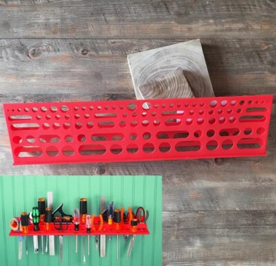 Multi functional tool rack plastic rack tool storage rack