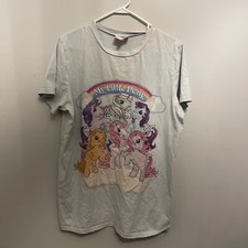 Rare My Little Pony Oversized Grey T Shirt M