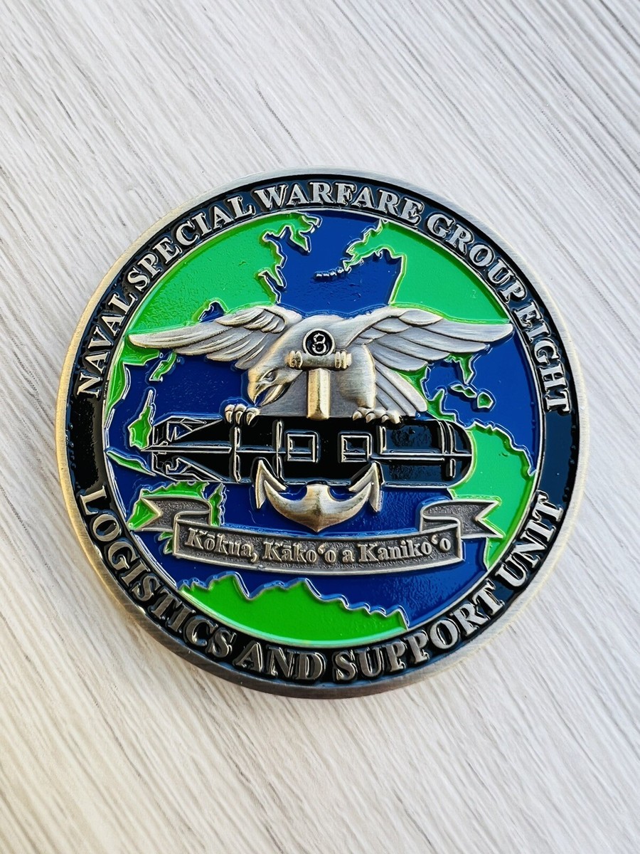 米海軍特殊戦グループ8 チャレンジコイン Rare Special Warfare Group 8, Logsu-8 Challenge Coin | eBay