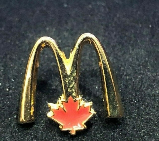 Rare McDonald's Pin McDonald's Canada Golden Arches Pin eBay