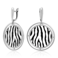 Silberohrringe Ohrringe Damenohrringe Silber Mit Emaille Markenschmuck