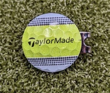TaylorMade Tour Response Real Golf Ball Marker With Magnetic Hat Clip GS