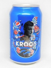 Pepsi UEFA Champions League 2018 Kroos Soccer Player Empty Can 330ml Ukraine