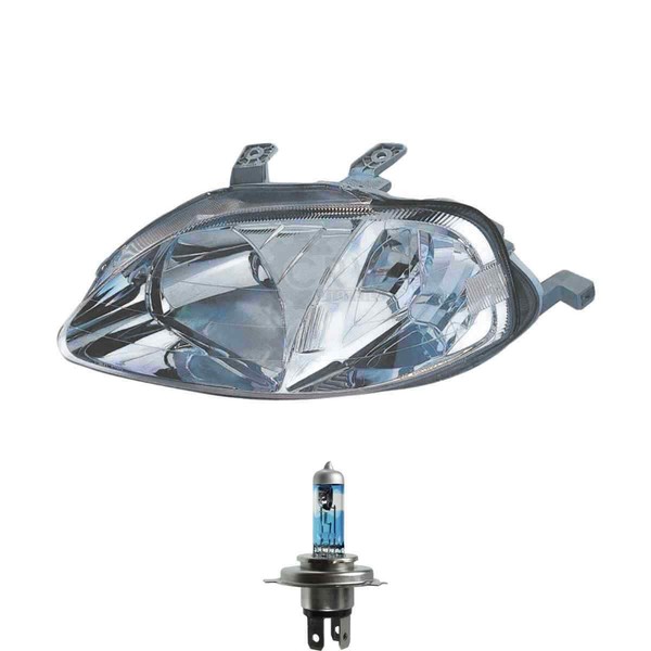 Halogen Scheinwerfer Links H4 FüR Honda Civic VI Aerodeck Fastback Inkl. Lampen-image