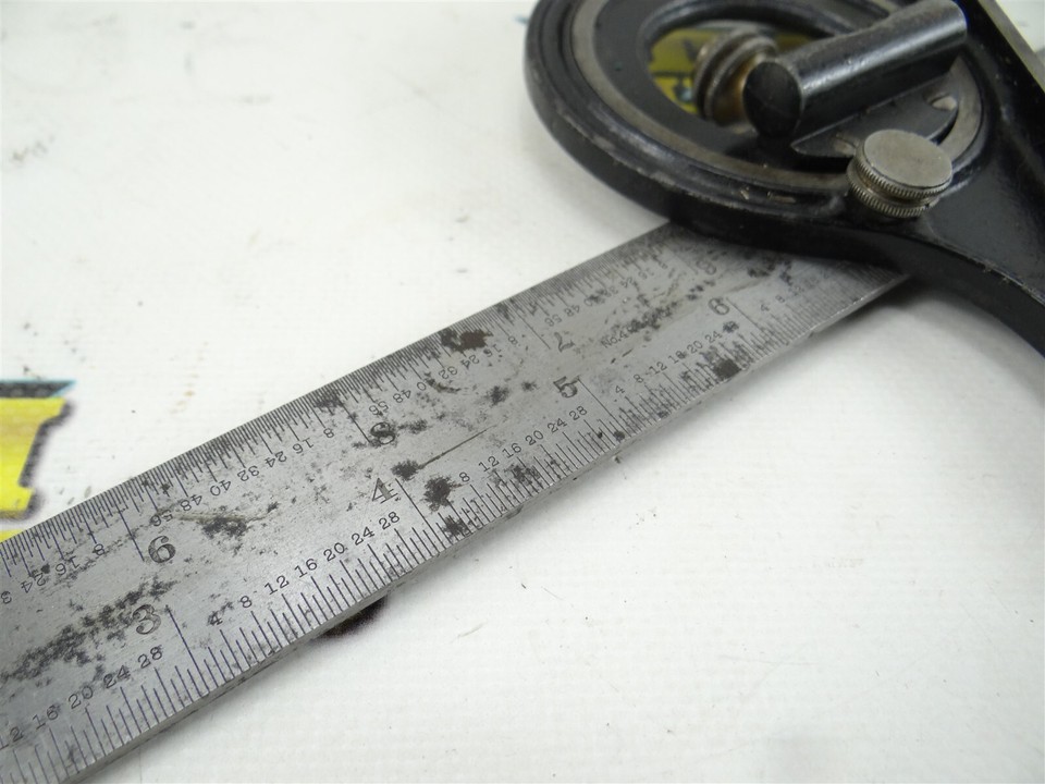 Starrett Cb24-4R Combinaison Lame Carrée Avec Pouce Graduations