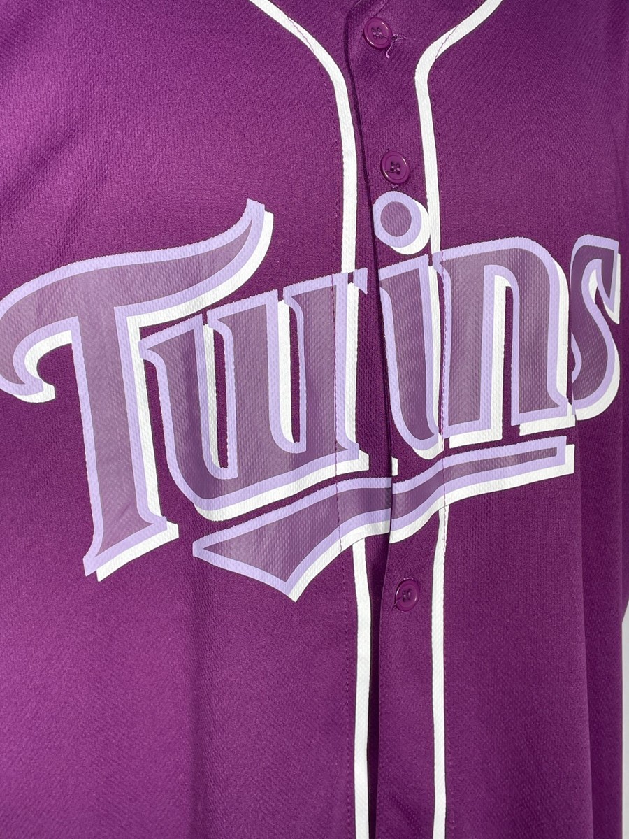 Minnesota Twins PRINCE Purple Rain SGA Promo Jersey Men's XL NEW