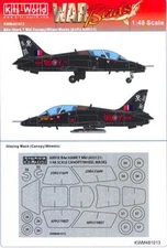 Kits World Decals 1/48 BAe HAWK T.Mk.1 CANOPY & WHEELS PAINT MASK Airfix