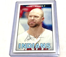 2016 Topps Heritage #428- COREY KLUBER Short Print SP