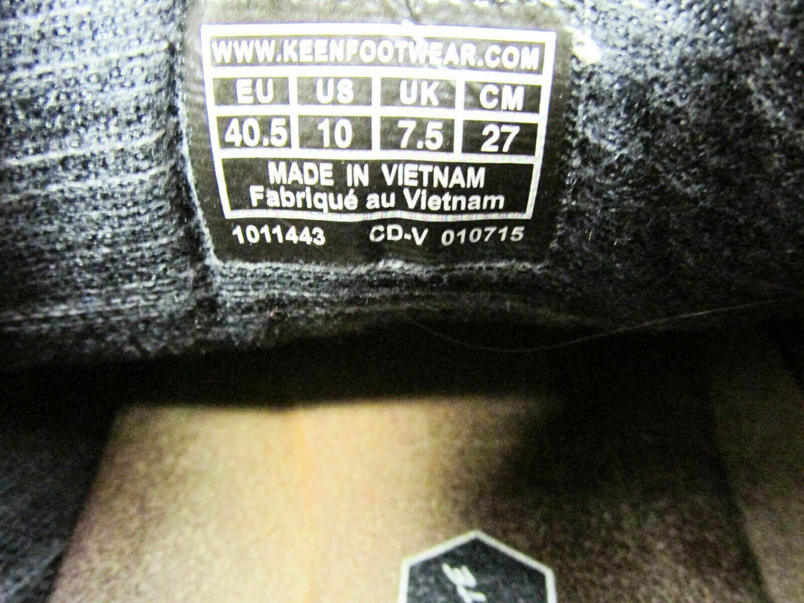 Keen scarpa donna viaggio pizzo taglia 10M moda sneaker Oxford usata qp