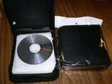 5 NEW 48 - CD/ DVD NYLON WALLET ORGANIZERS JS-71