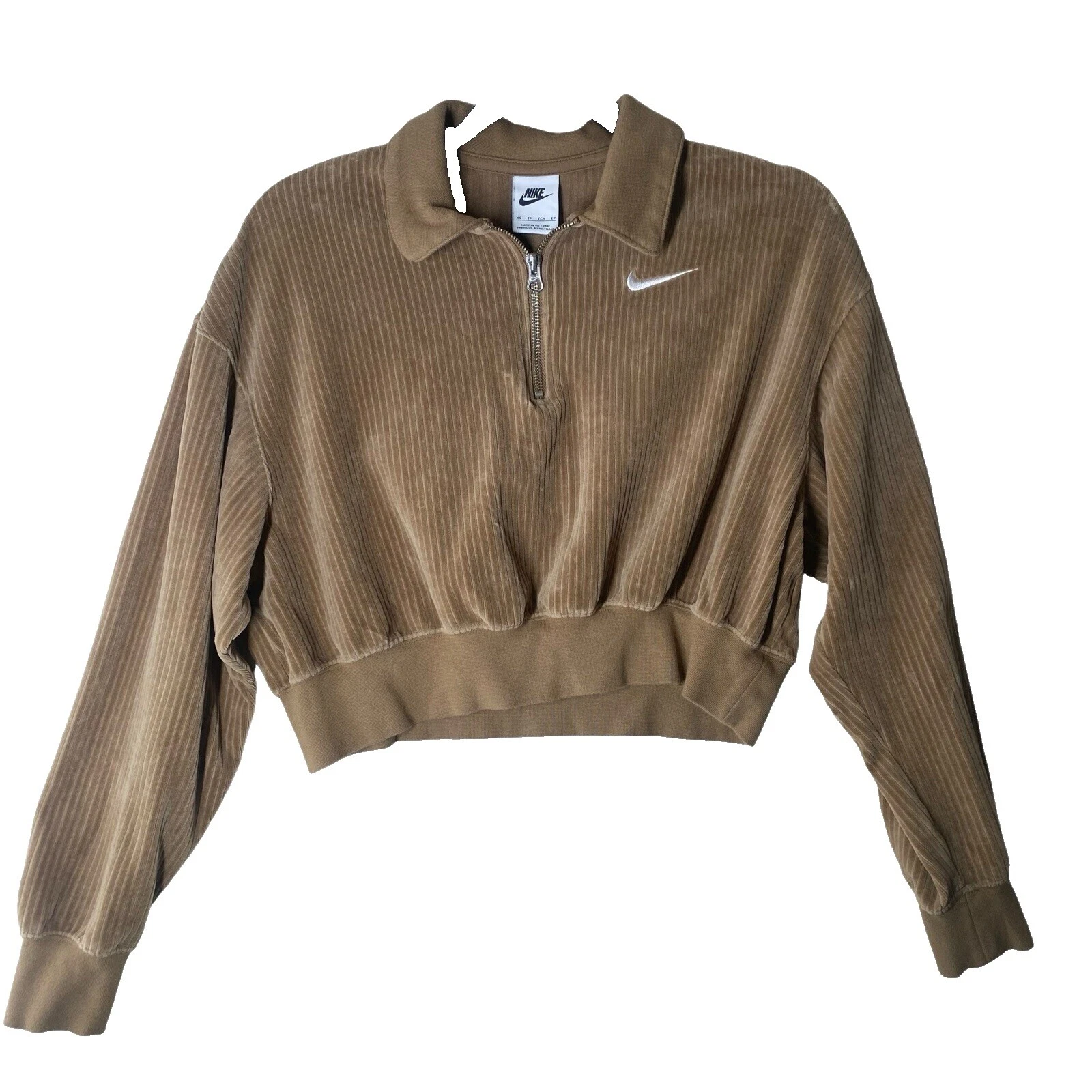 Suéteres para mujer marrón Nike