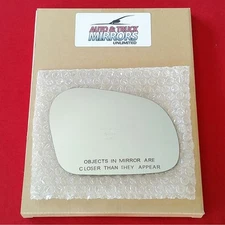 NEW Mirror Glass + ADHESIVE for 95-02 LINCOLN CONTINENTAL Passenger Right Side