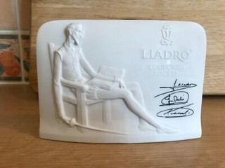 LLadro China Collectors Society Shop Display Advertising Sign/Plaque