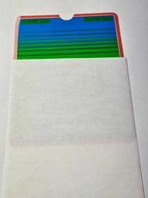 Vintage Vectrex Hyperchase Overlay Only by GCE with Sleeve Protector No Game