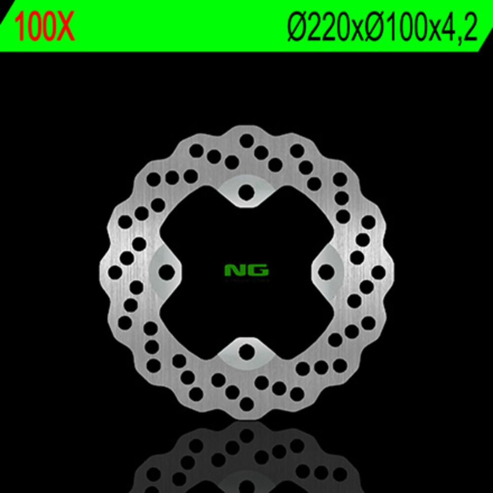 Free Shipping NG BRAKES Fixed Wavy Brake Disc For Motorcycle Parts