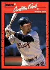 Carlton Fisk 1990 Donruss #58 White Sox MLB READ FREE SHIPPING AutographDen