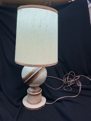 Antique Art Deco Saturn Metal Table Lamp Collectible Rare 9 1/2'' Tall Decor  