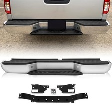 For 2005-2021 Nissan Frontier Wo Sensor Hole Chrome Rear Step Bumper Assembly