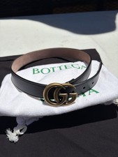 Gucci Children's Leather Double G Belt