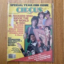 December 31,1980 Circus Magazine 15 Rockers Who Shook the Pop World in 1980