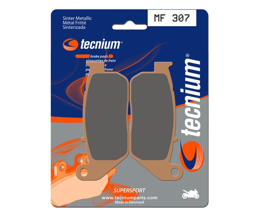 Plaquettes de frein TECNIUM MF307 en métal fritté pour moto