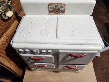 Vintage Pretty Maid Tin Childs Play Oven Stove