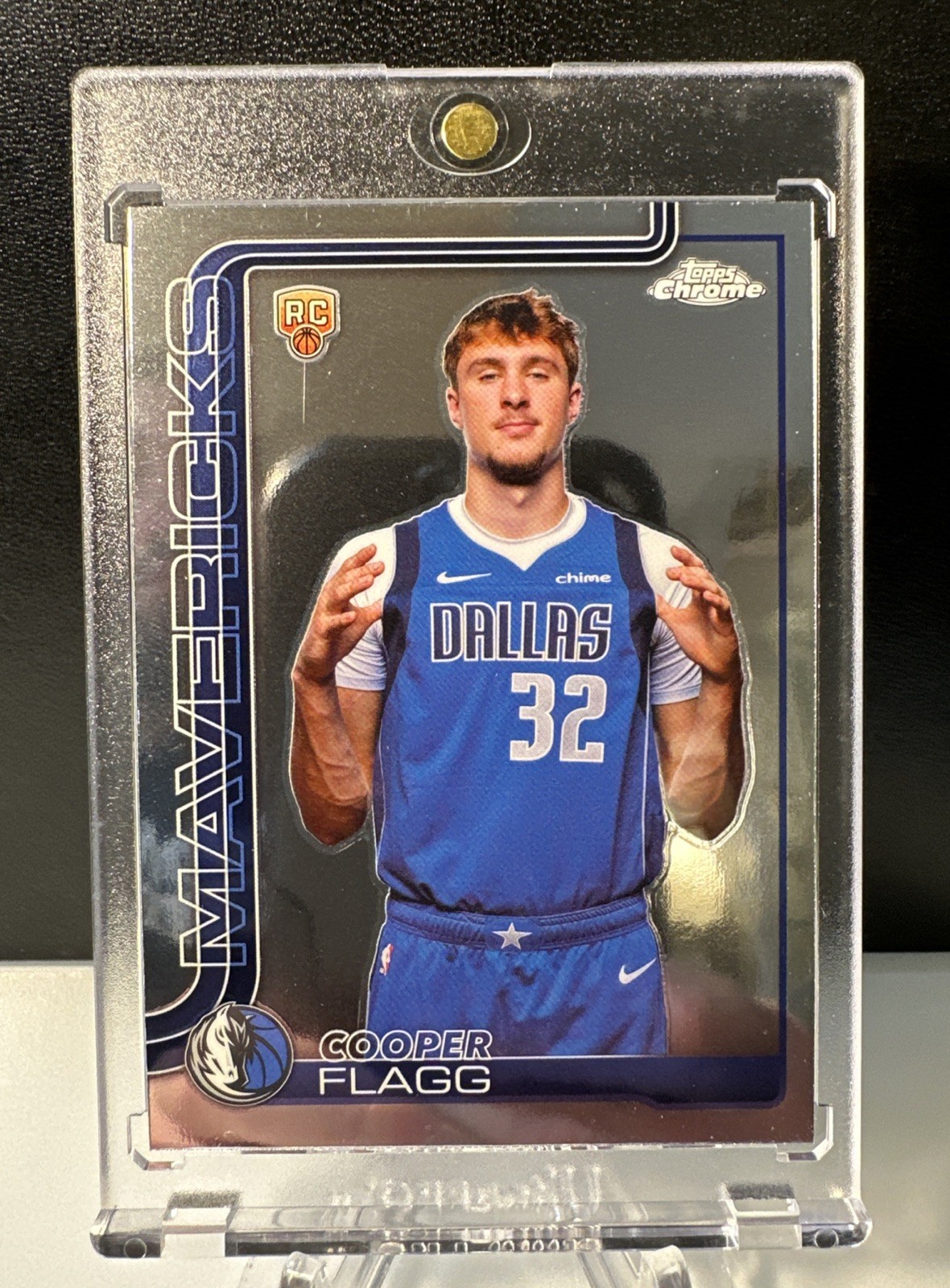 2025-26 Topps Chrome Cooper Flagg Rookie Image Variation SSP #251 Mavericks RC