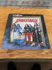 VINTAGE 1980 BLACK SABBATH SABOTAGE VINYL ALBUM NEMS #NEL6018 MADE IN HOLLAND