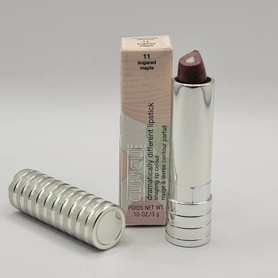 Clinique Dramatically Different Lipstick 11 SUGARED MAPLE 0.10 oz / 3 g  In Box