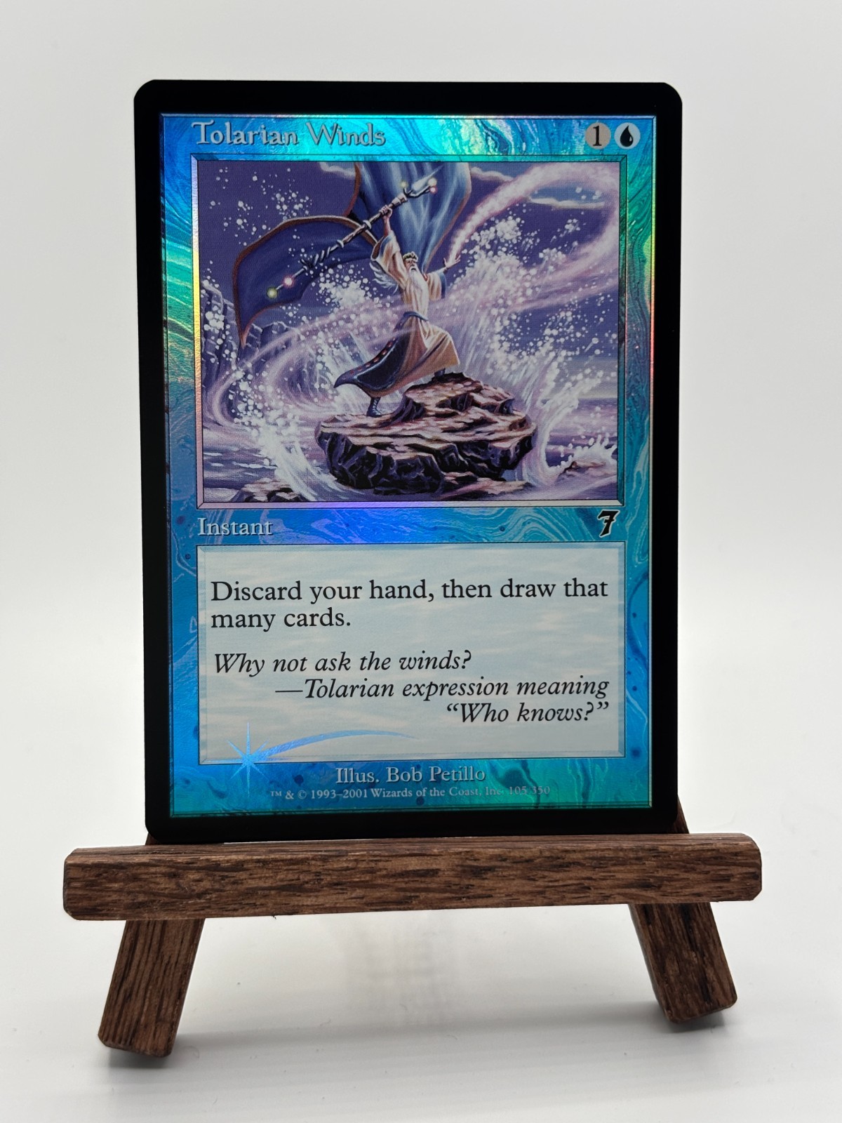 Foil Tolarian Winds 105, 7th Edition Common - MTG Magic The Gathering LP