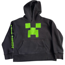 Gap Kids Minecraft Creeper Hooded Sweatshirt Size Small/6-7